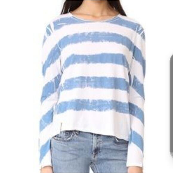 Rag and Bone tie dye long sleeve tee. Xsmall - Picture 1 of 4